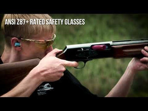 Dorado® Dark Smoke Performance Fog Technology Lens, Crystal Black Frame Safety Glasses - BH943PFT