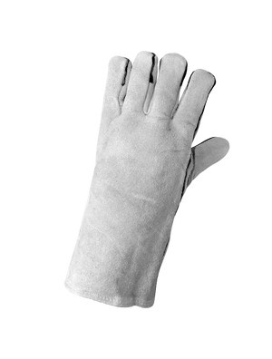 Economy-Grade Split Cowhide Welder Gloves - 1200GE