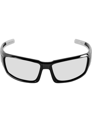 Maki® Clear Anti-Fog Lens, Crystal Black Frame Safety Glasses - BH1431AF