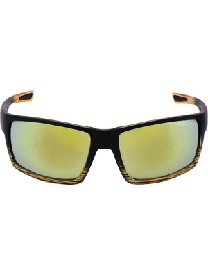 Sawfish™ Gold Mirror Performance Fog Technology Polarized Lens, Tortoise/Black Frame Safety Glasses - BH26719PFT