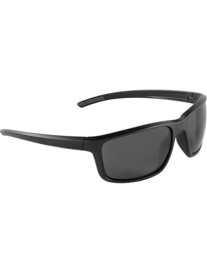 Pompano™ Smoke Anti-Fog Lens, Matte Black Frame Safety Glasses - BH2763AF