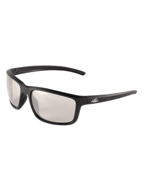 Pompano™ Indoor/Outdoor Anti-Fog Lens, Matte Black Frame Safety Glasses - BH2766AF