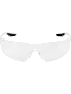 Discus™ Clear Lens, Frosted Clear Frame Safety Glasses - BH2811