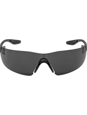 Discus™ Smoke Lens, Frosted Black Frame Safety Glasses - BH2833