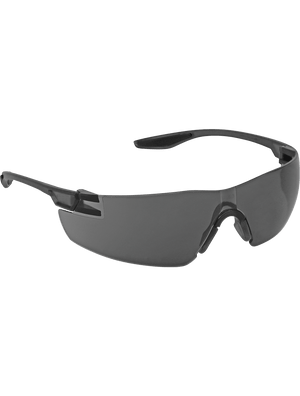 Discus™ Smoke Lens, Frosted Black Frame Safety Glasses - BH2833