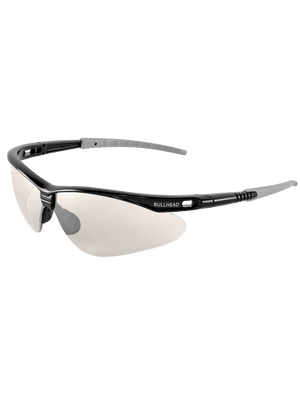 Stinger® Indoor/Outdoor Lens, Shiny Black Frame Safety Glasses - BH666