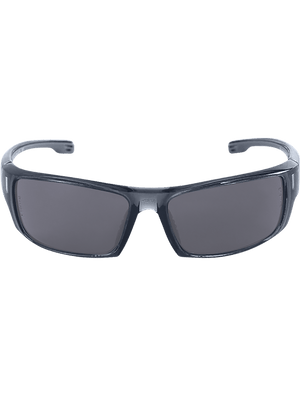 Dorado® Dark Smoke Anti-Fog Lens, Crystal Black Frame Safety Glasses - BH943AF