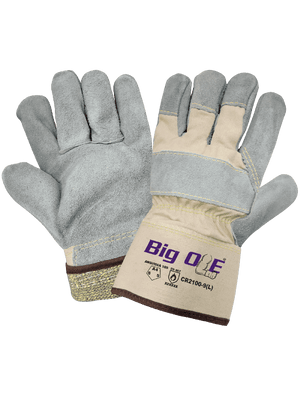 Big Ole® Cut, Abrasion, and Puncture Resistant Premium Leather Palm Gloves - CR2100