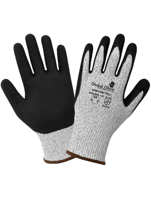 Cut Resistant Mach Finish Nitrile Double-Coated Gloves - CR611MF