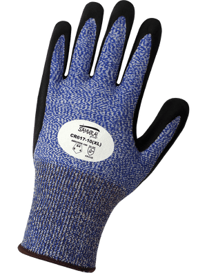 Samurai Glove® Cut Resistant Nitrile Palm Coated Gloves - CR617