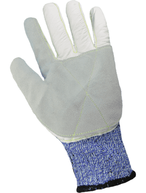 Samurai Glove® Cut, Abrasion, and Puncture Resistant Tuffalene® Gloves with Reinforced Premium Cowhide Leather Palm - CR900LF