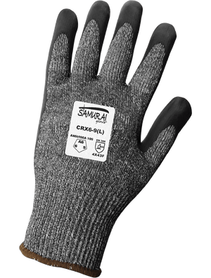 Samurai Glove® Tuffalene® Cut, Abrasion, and Puncture Resistant Foam Nitrile-Coated Palm Gloves - LIMITED STOCK - CRX6