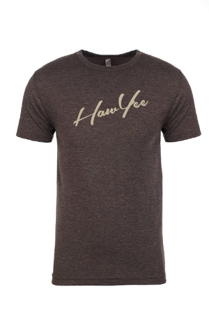 Brand Tee - Brown Heather